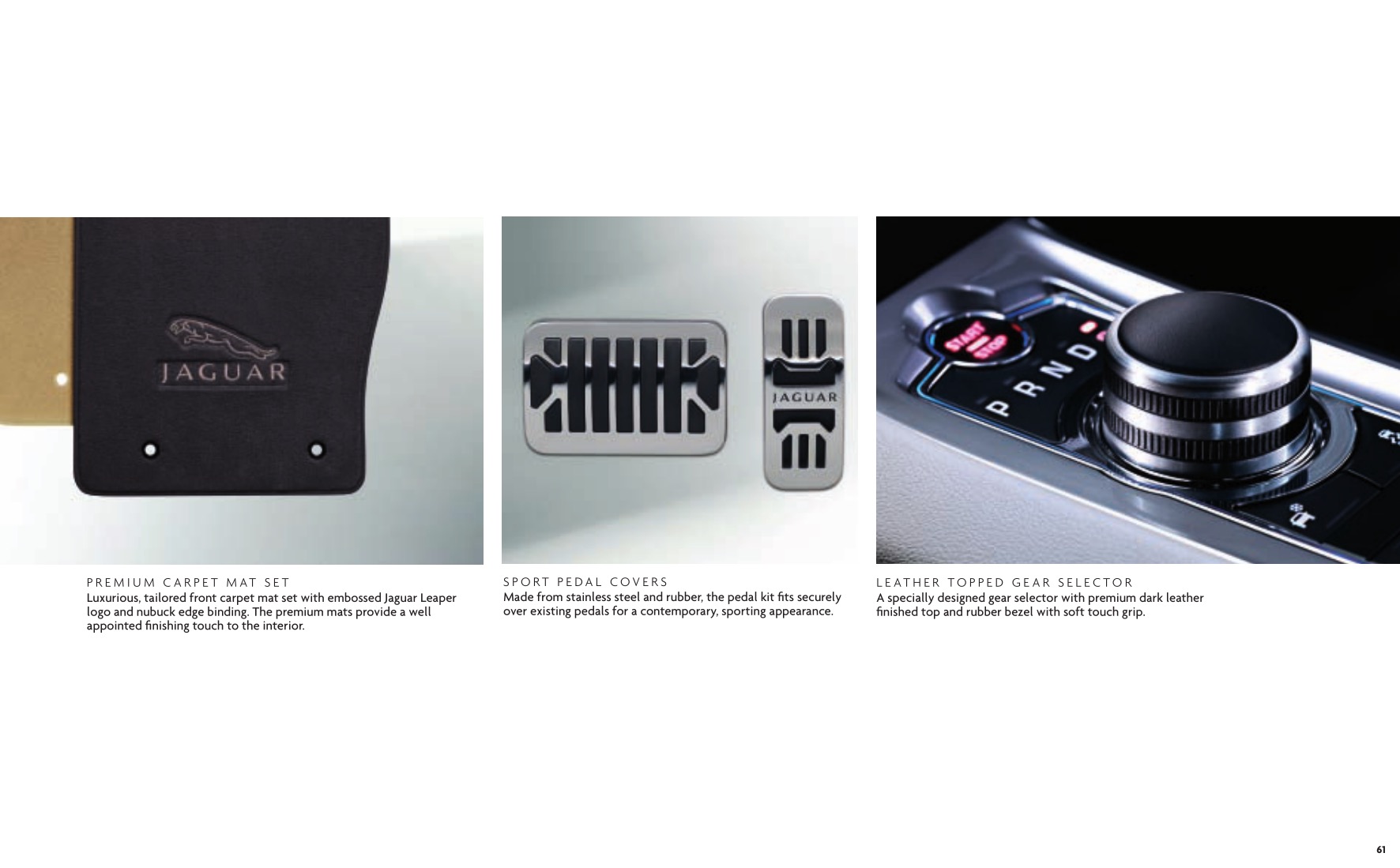 2012 Jaguar XF Brochure Page 18